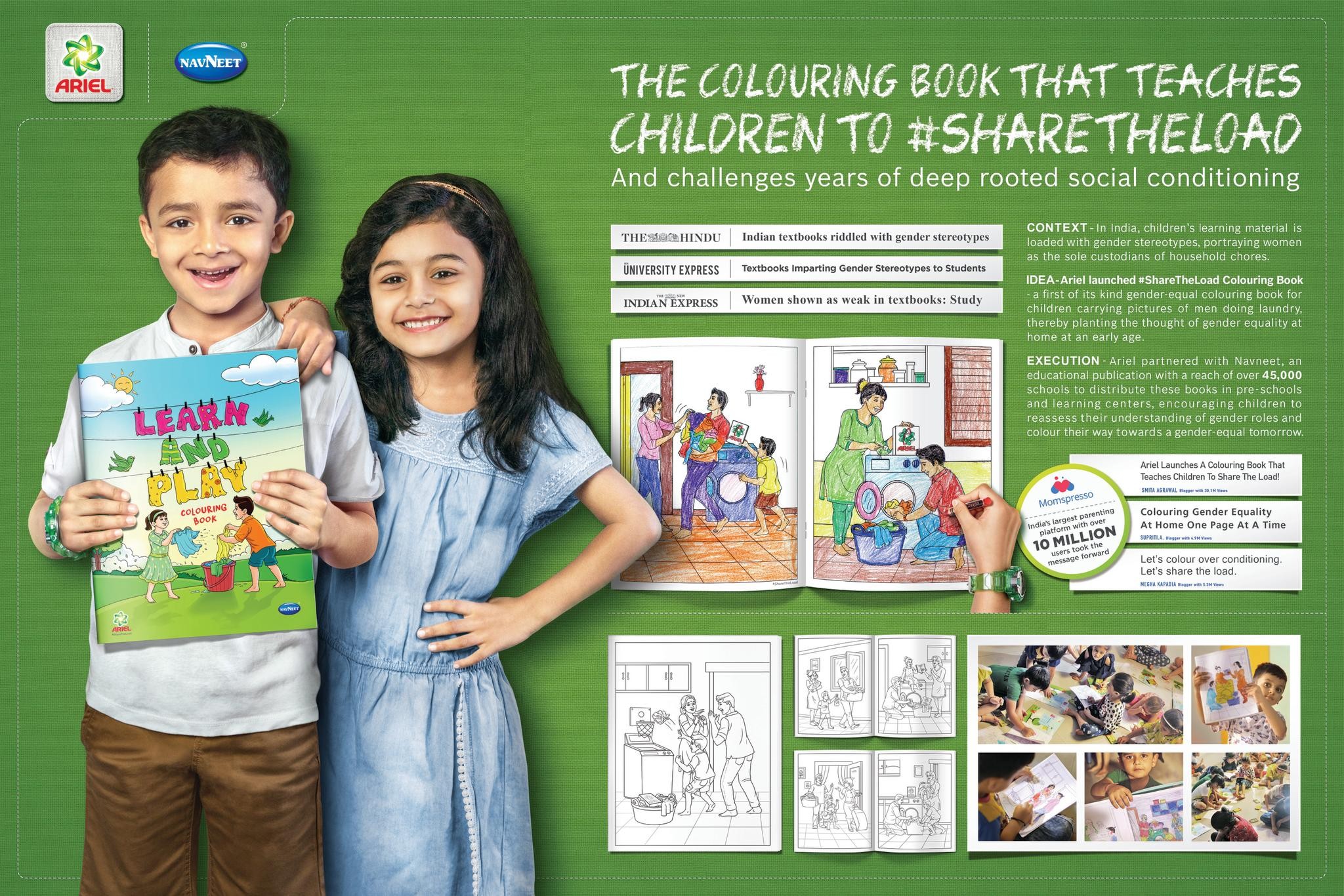 #ShareTheLoad Colouring Book