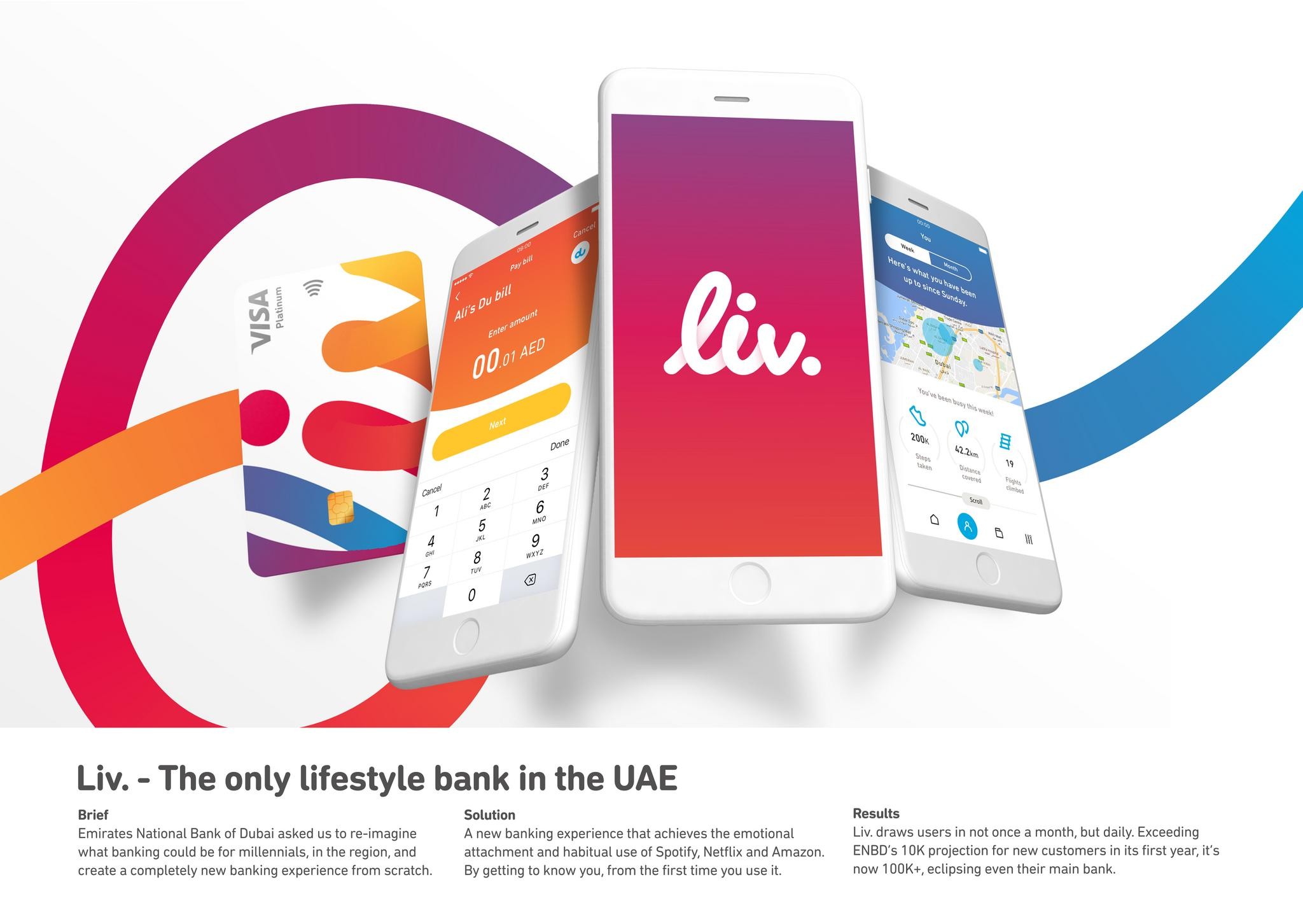 Liv. - The only fully digital lifestyle bank in the UAE