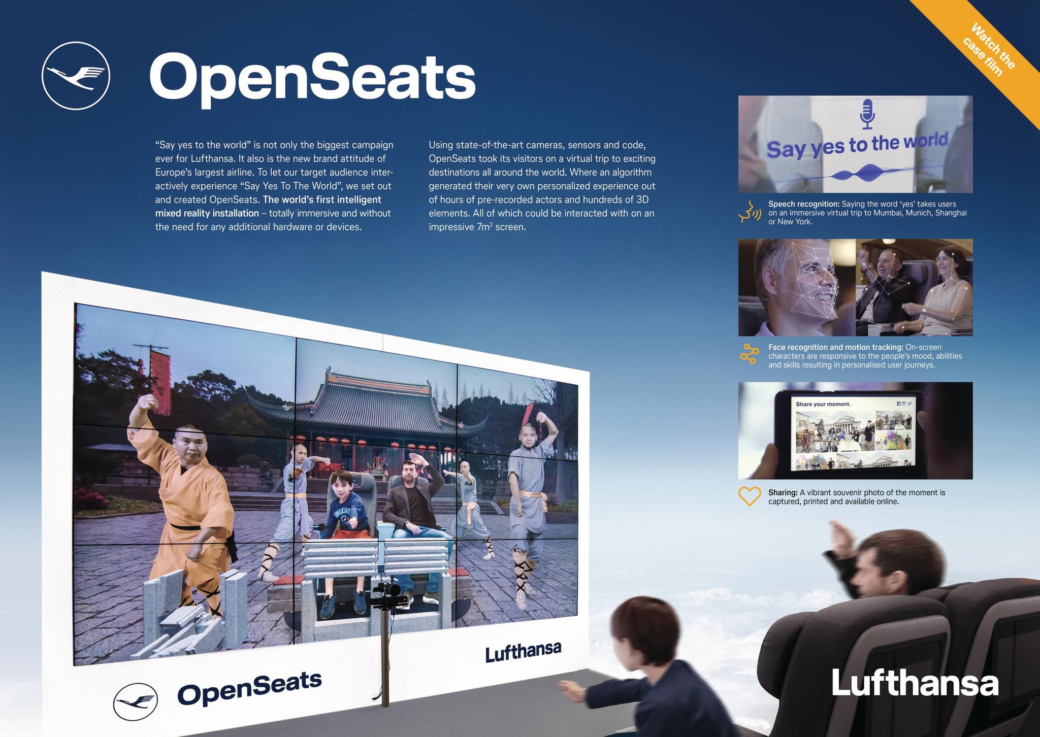 Lufthansa "Open Seats"