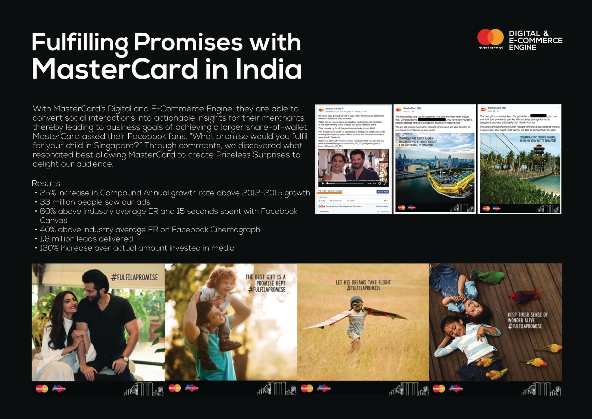 Using MasterCard’s Digital and Social Engine to drive cross border transactions 