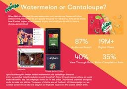 Cantaloupe or Watermelon?