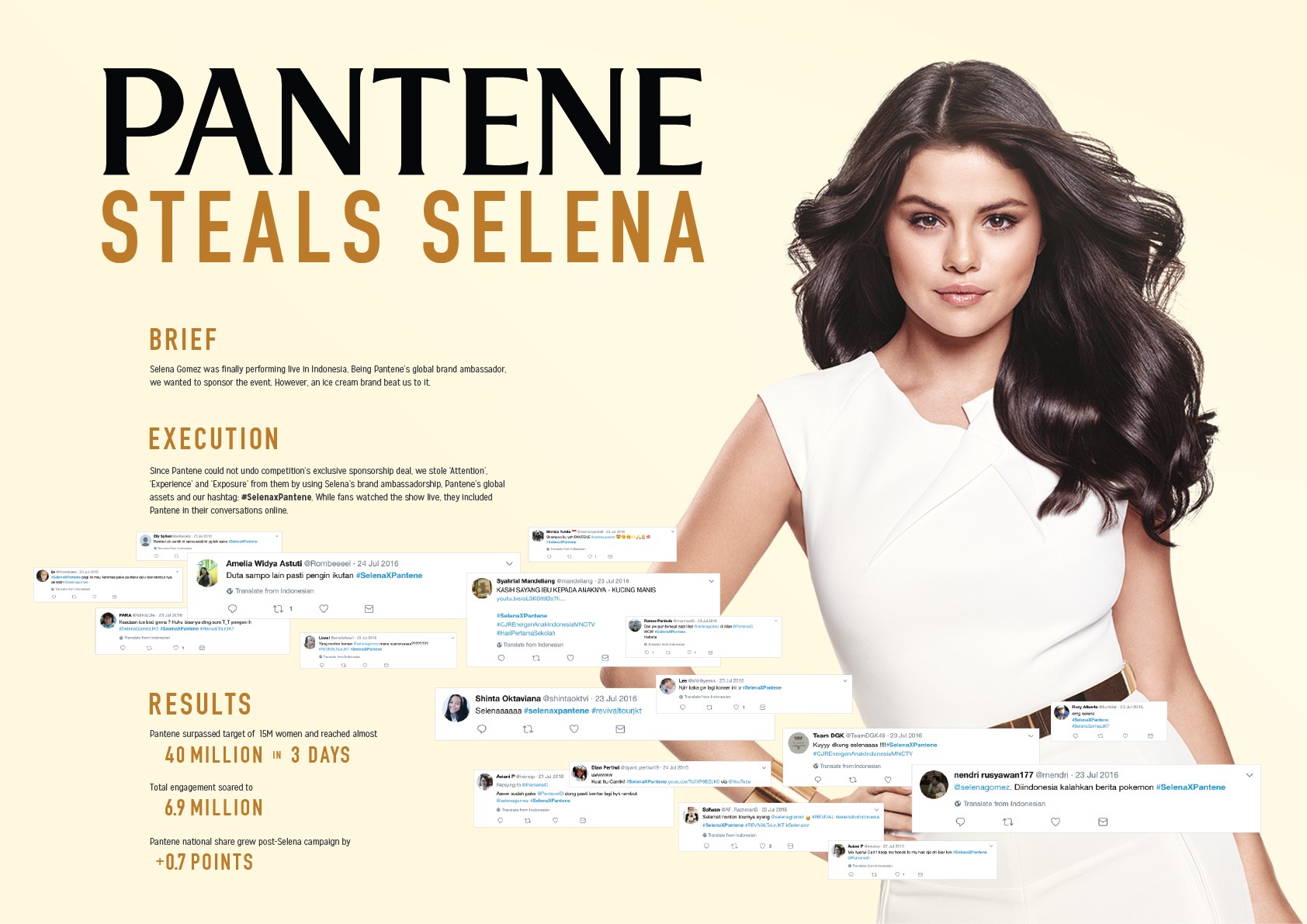 Pantene Steals Selena