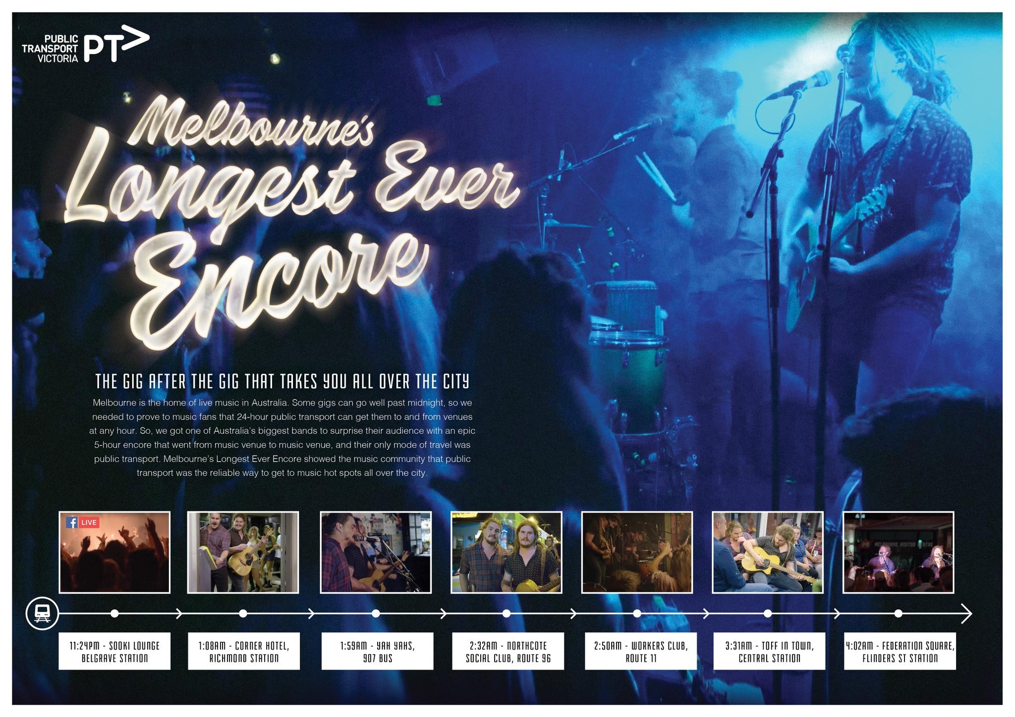 Melbourne's Longest Ever Encore