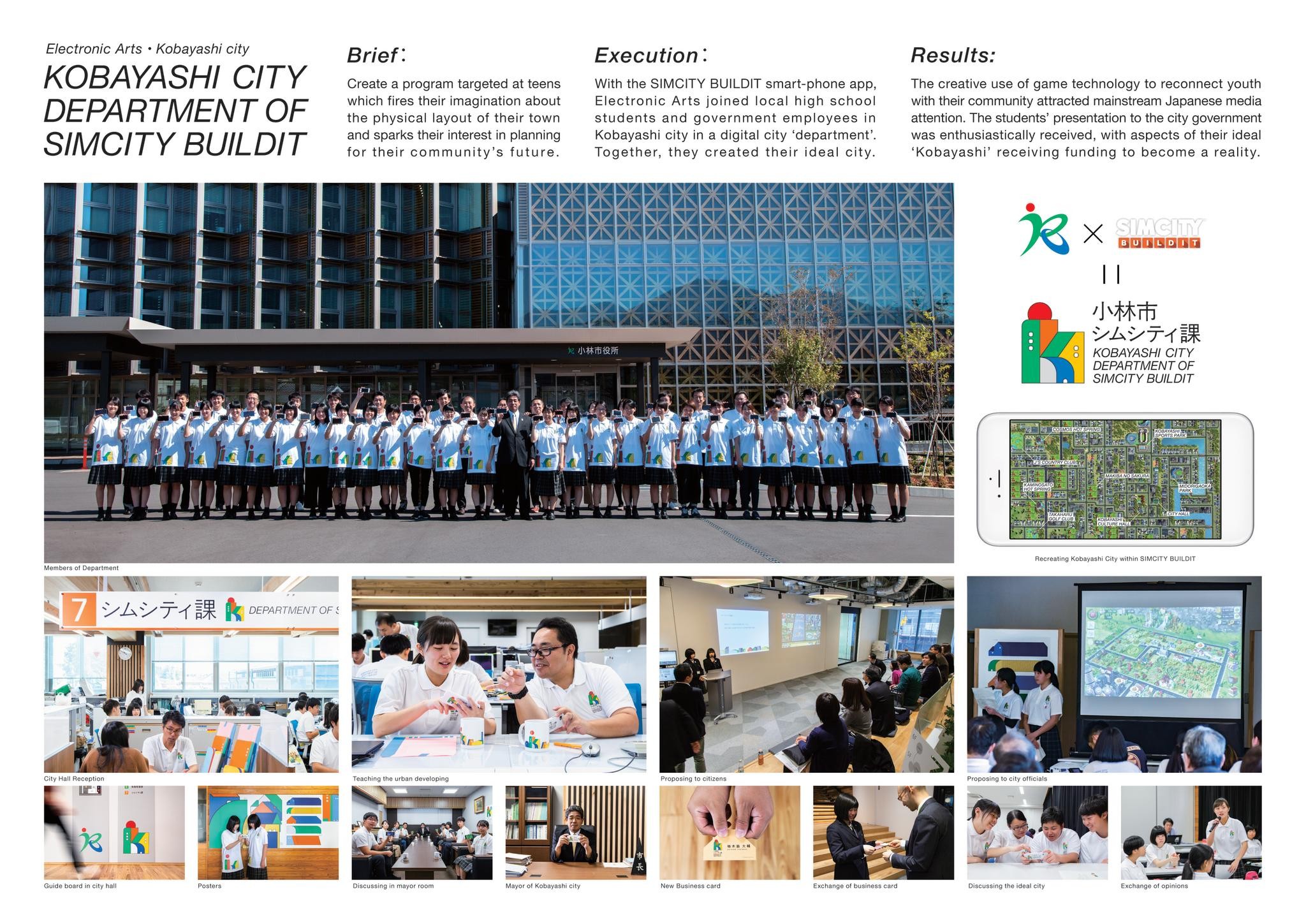 Kobayashi City Department of SimCity BuildIt
