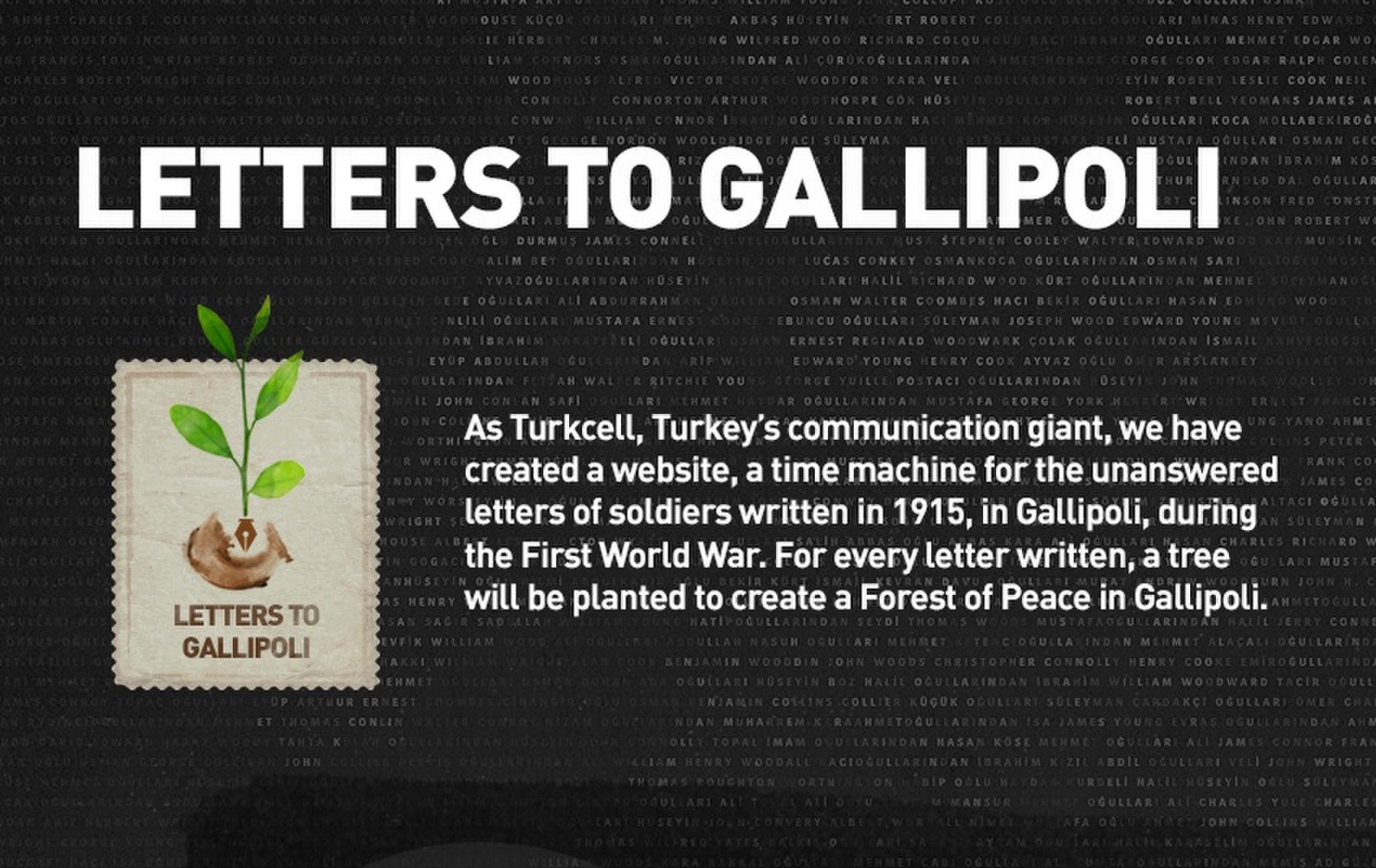 Letters to Gallipoli