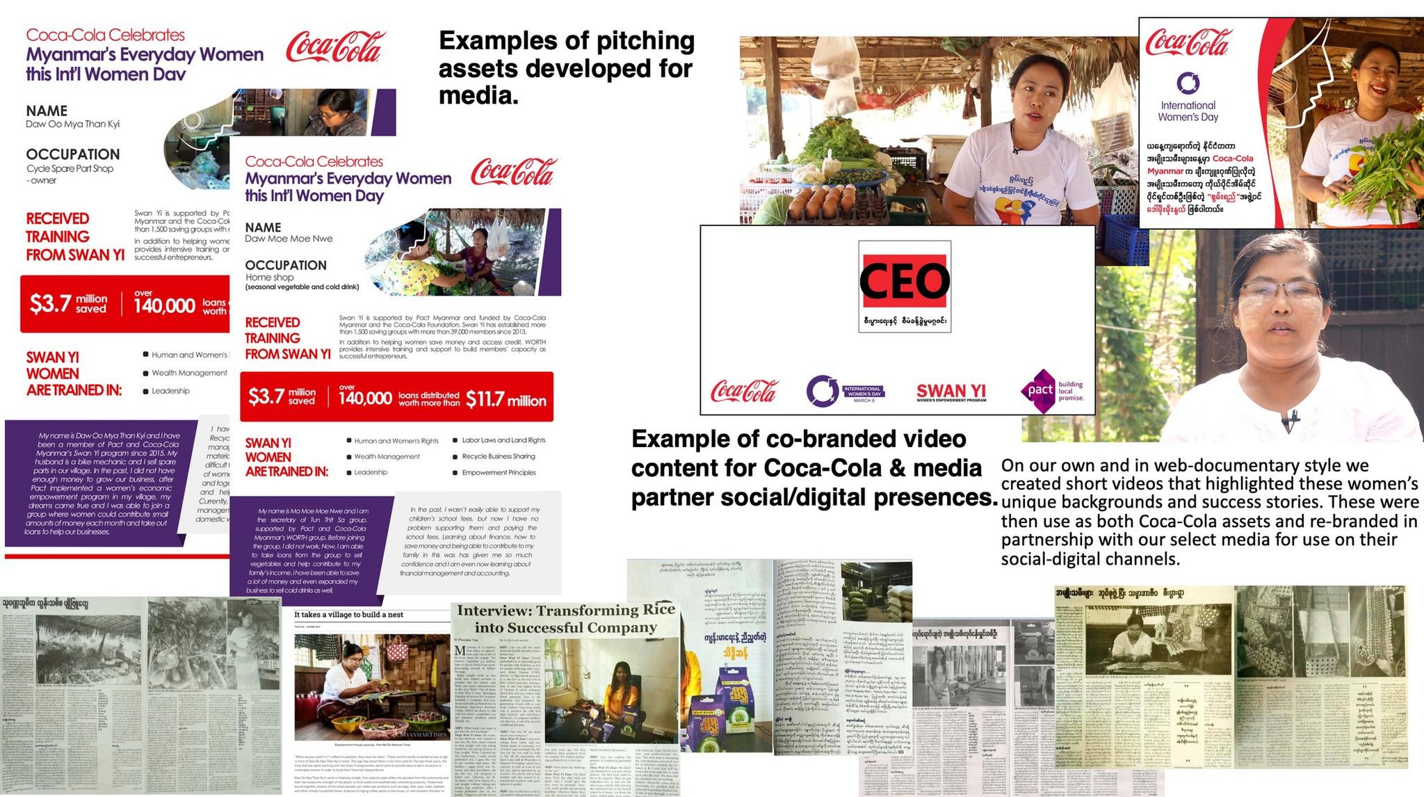 From High-So to All-So: Coca-Cola Celebrates Myanmar's Women