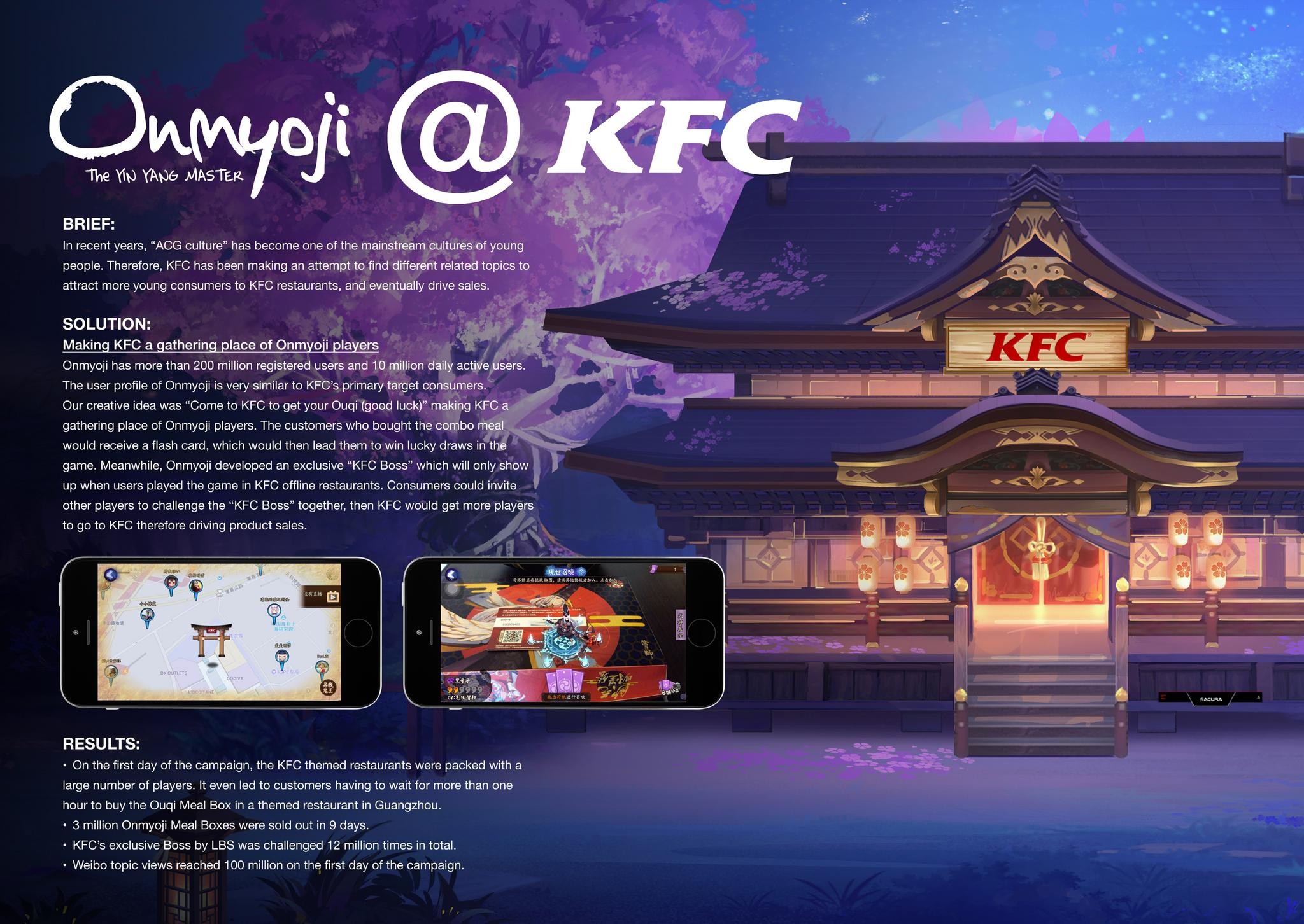 KFC X Onmyoji