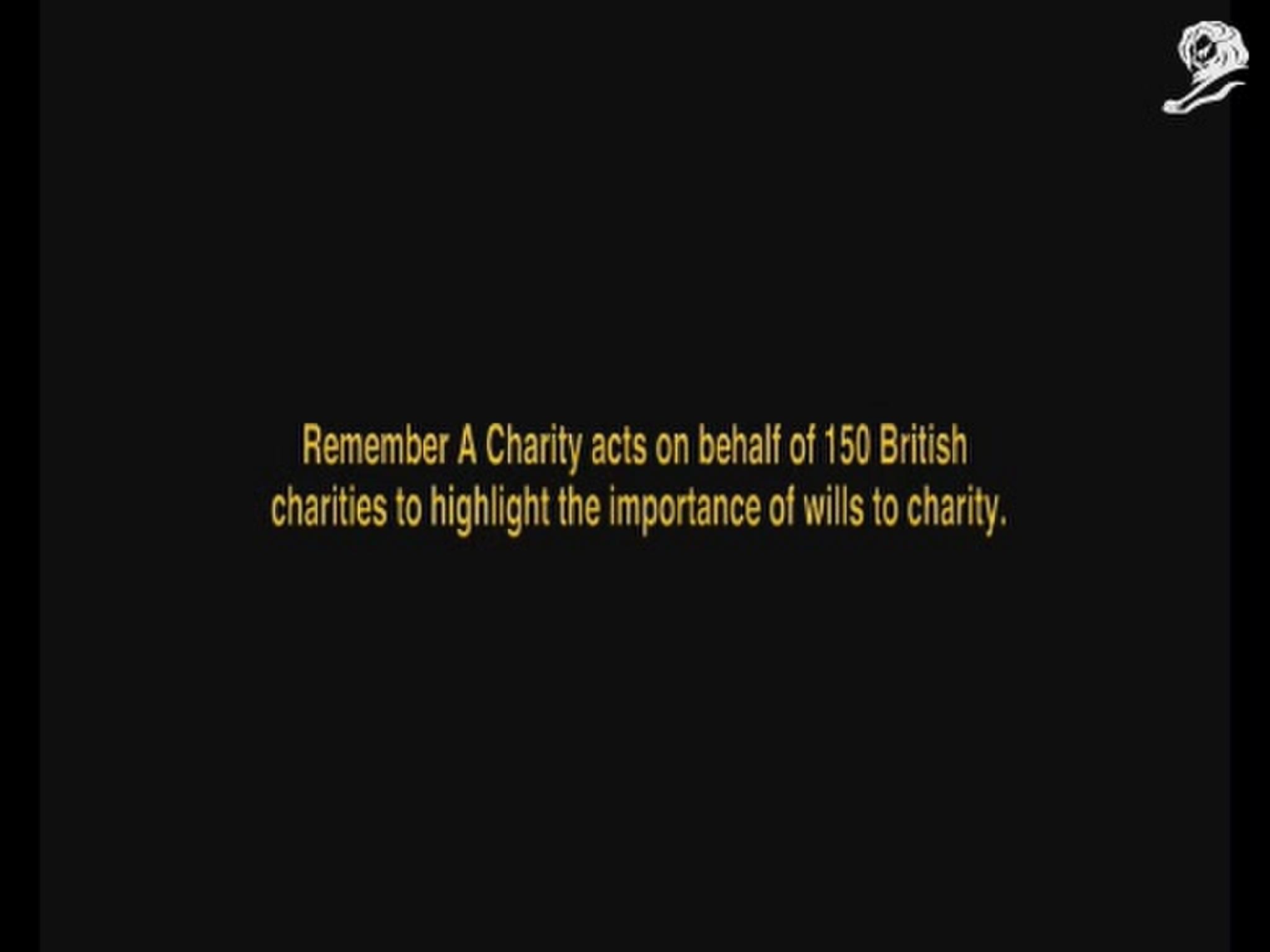 REMEMBER A CHARITY