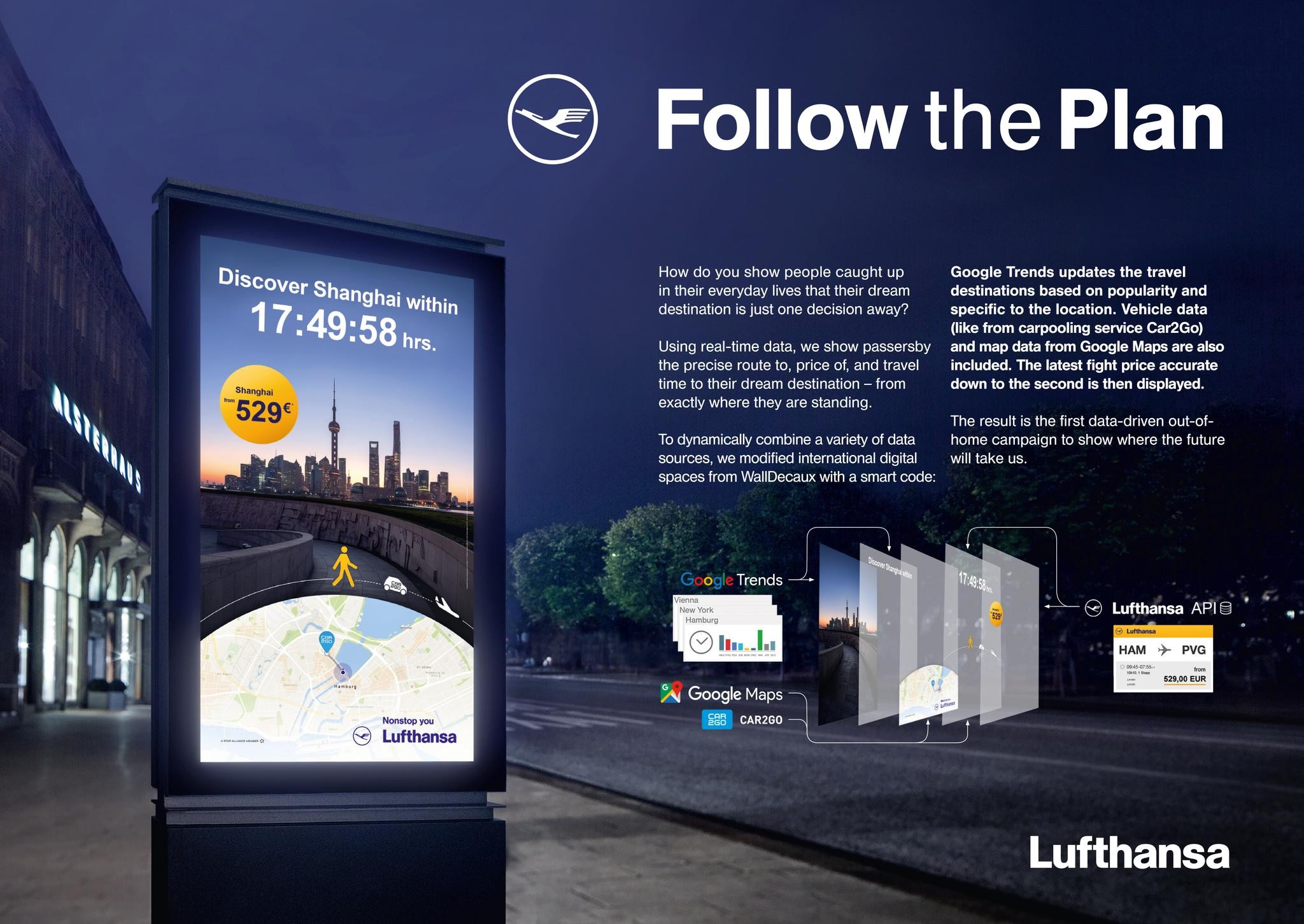 Lufthansa "Follow the plan"