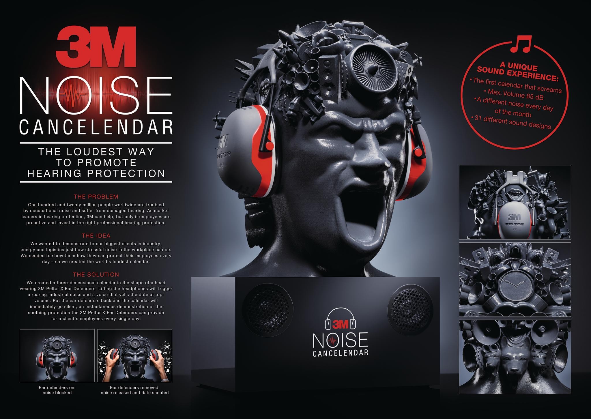 3M Noise Cancelendar