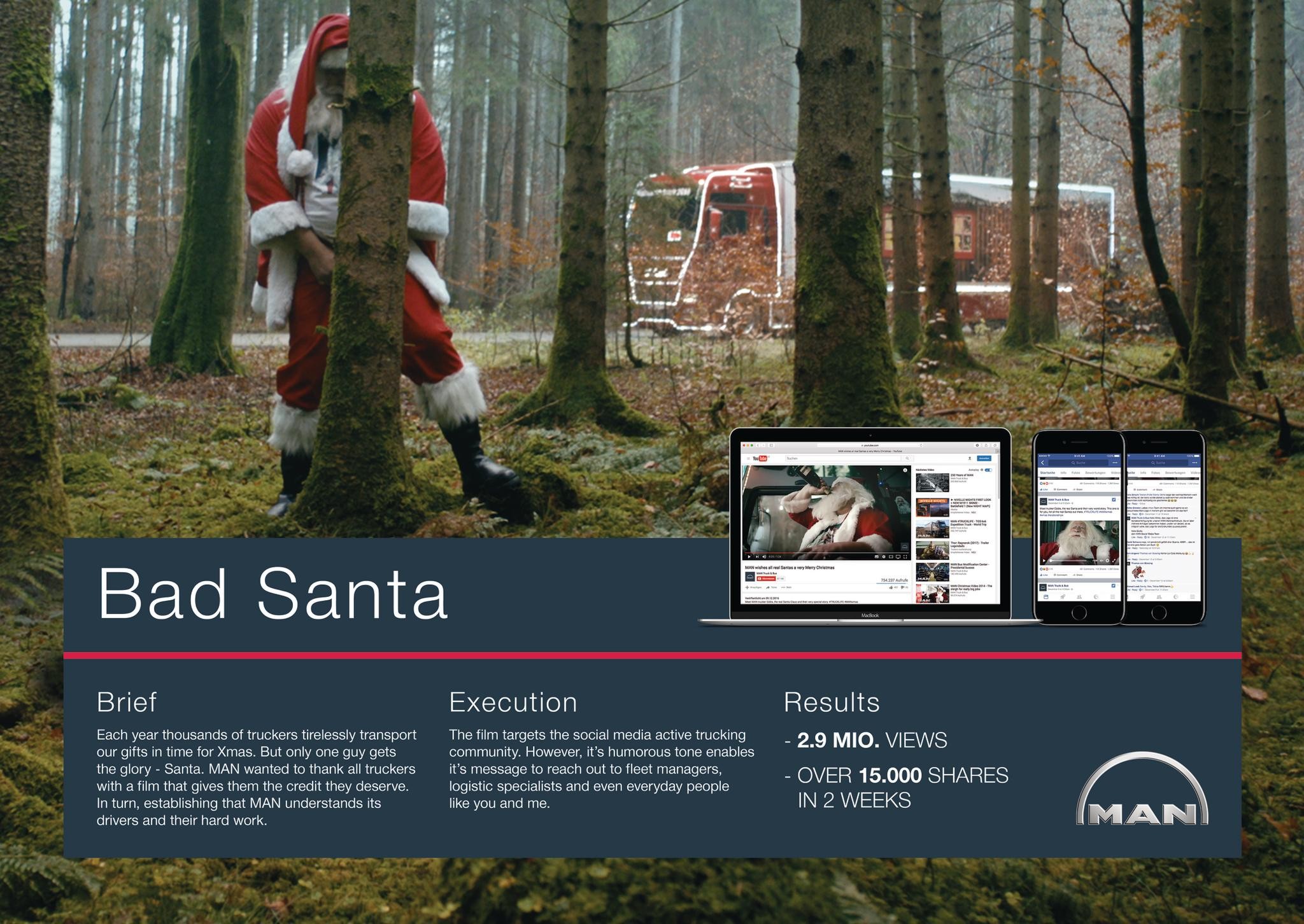 MAN Truck & Bus „Bad Santa“