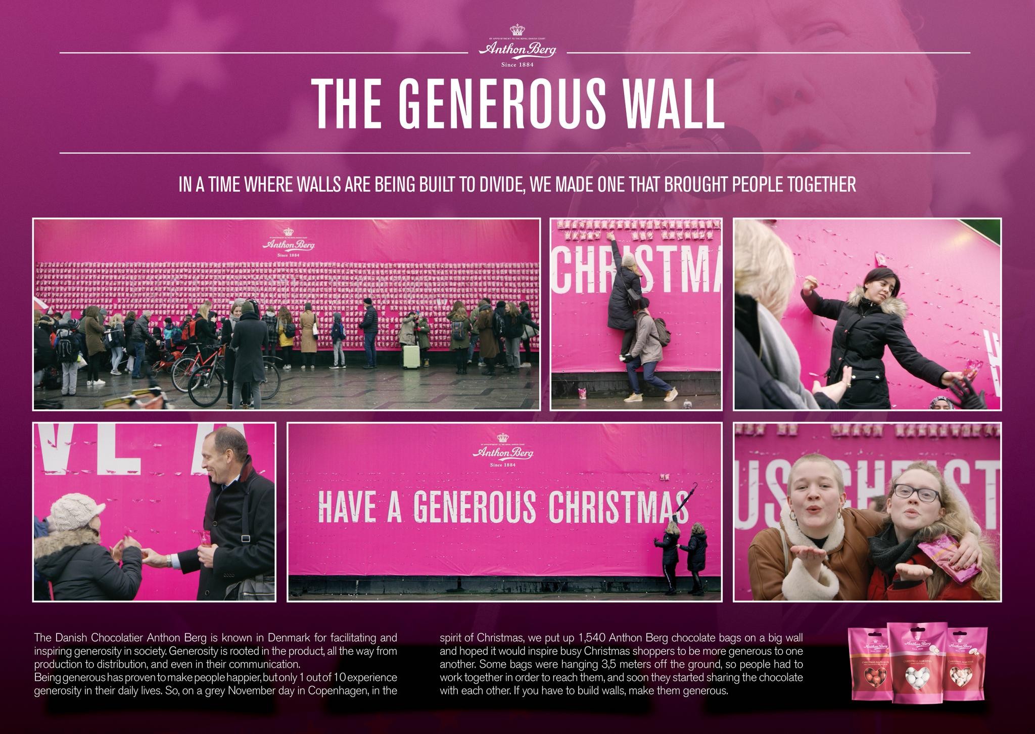 The generous wall campaign the work