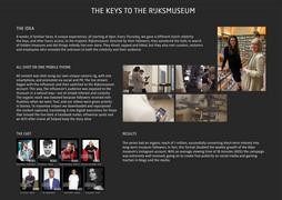 The keys of the Rijksmuseum