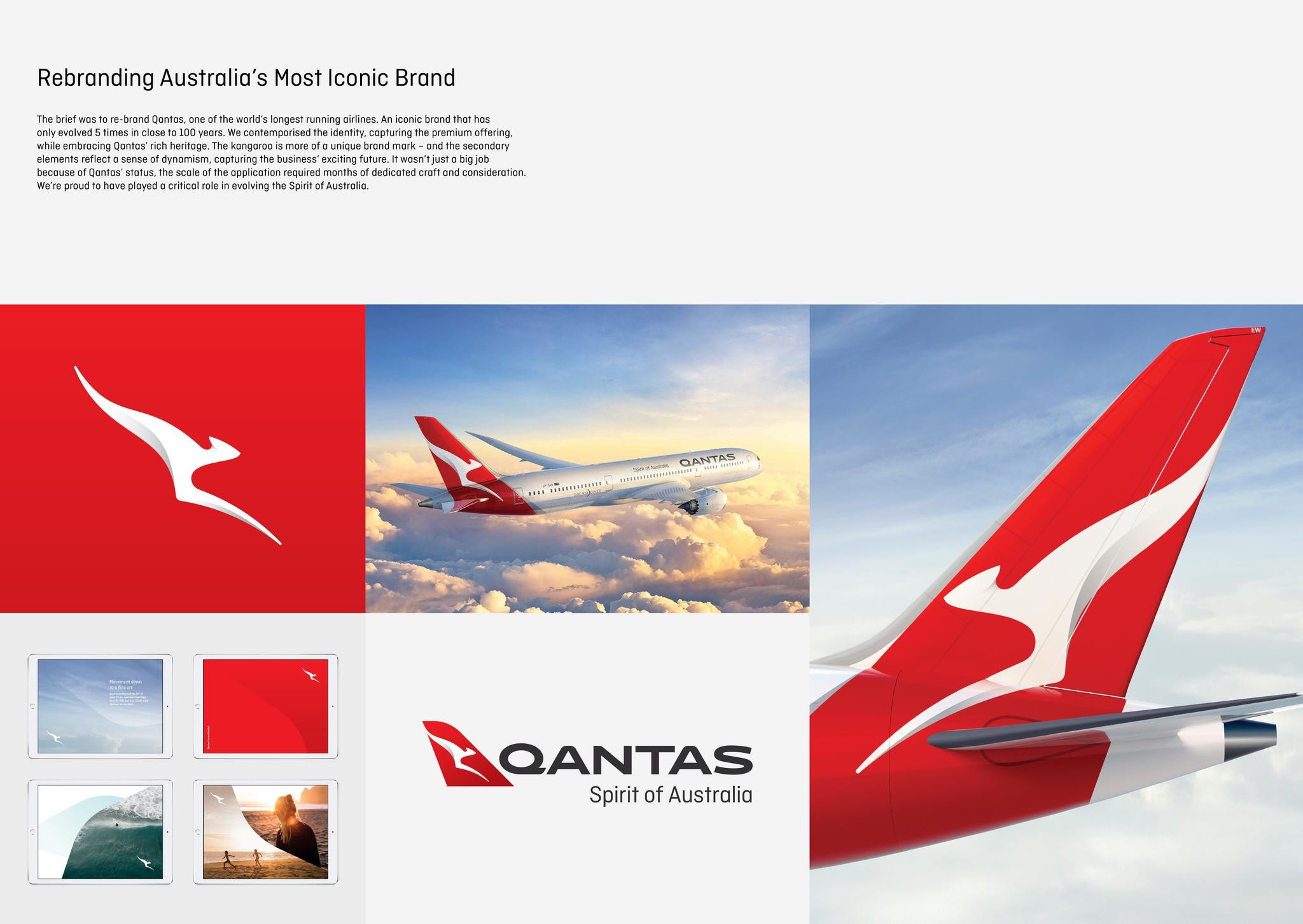 Qantas Brand Identity Refresh