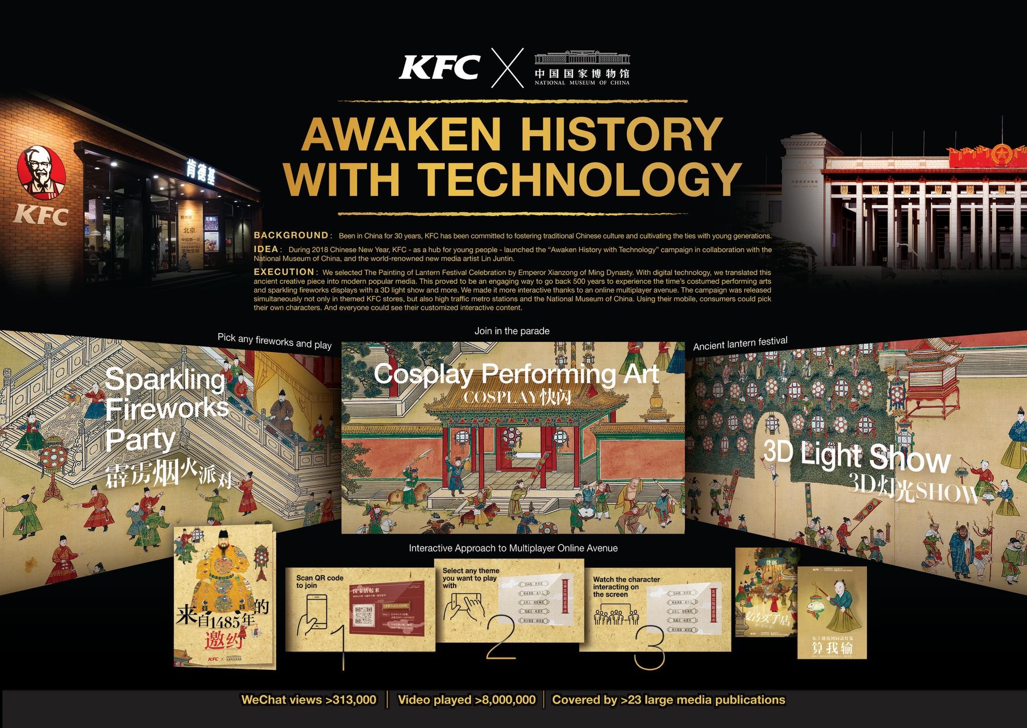 KFC – Awaken History with Technology