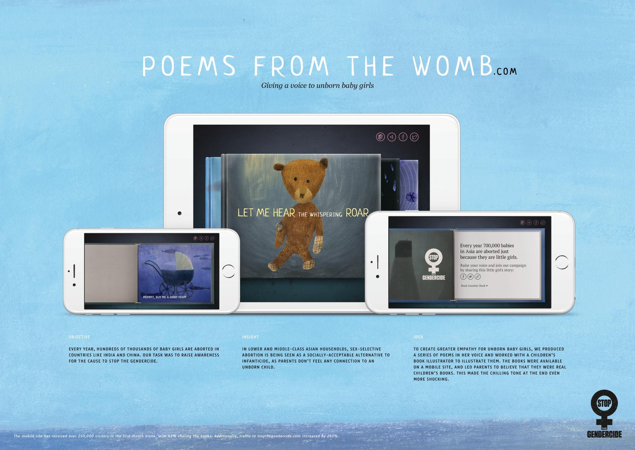 POEMS FROM THE WOMB - MOBILE BOOK