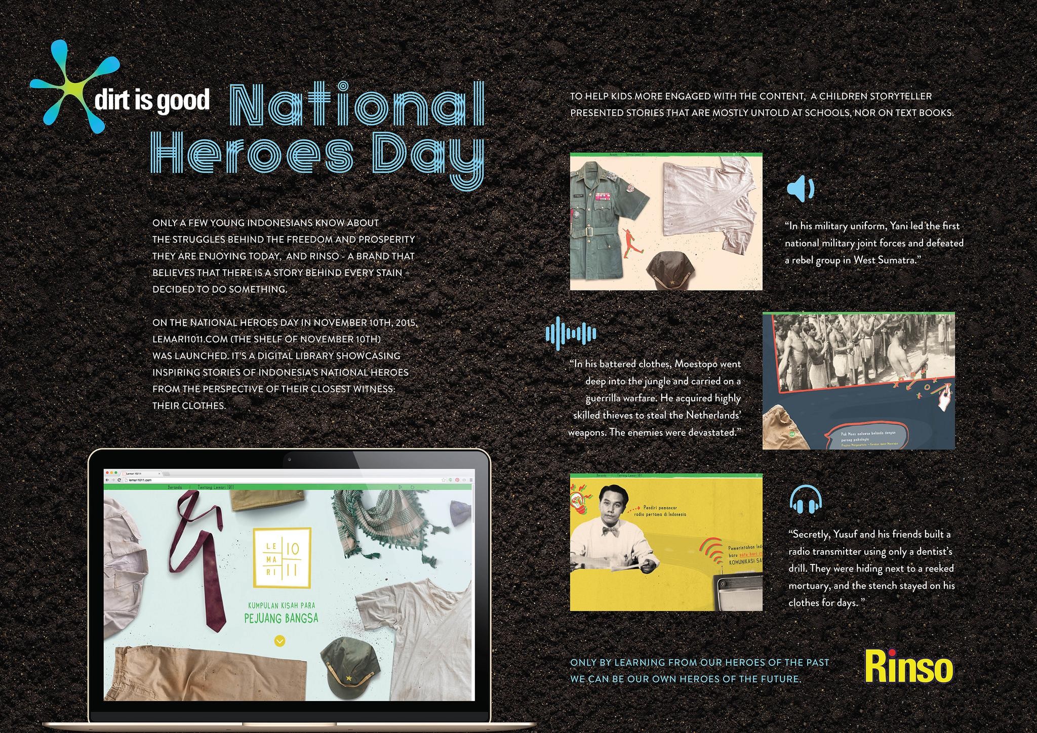 Dirt is Good : National Heroes Day