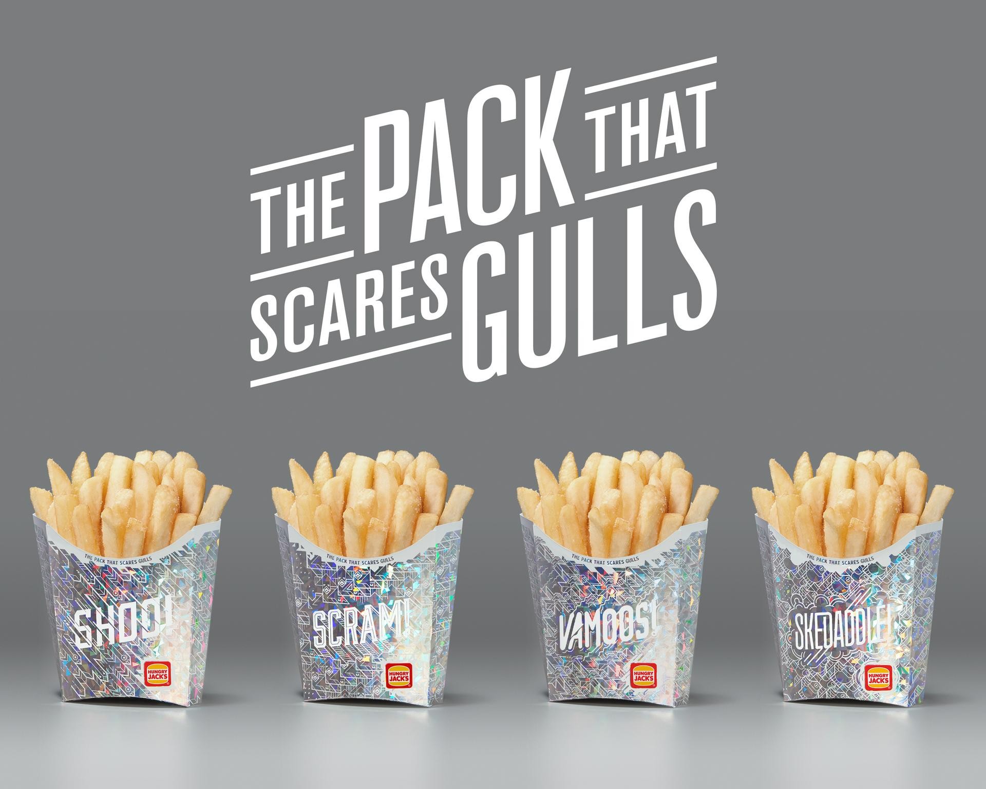 The Packs That Scare Gulls