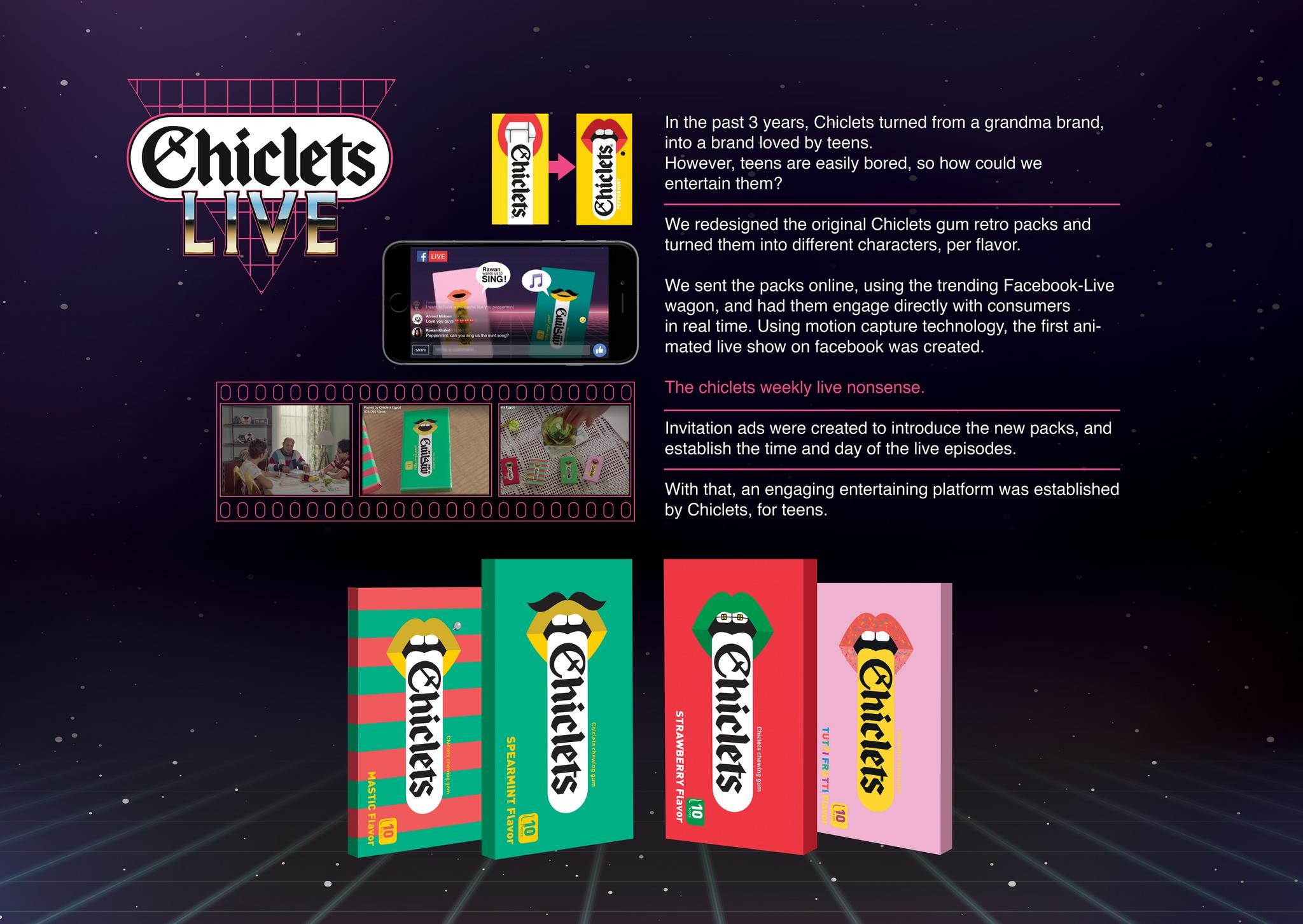 Chiclets - A Talking Pack