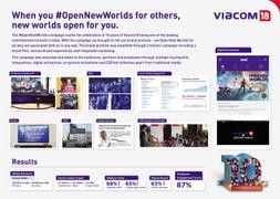 #OpenNewWorlds - Viacom18 Turns 10!