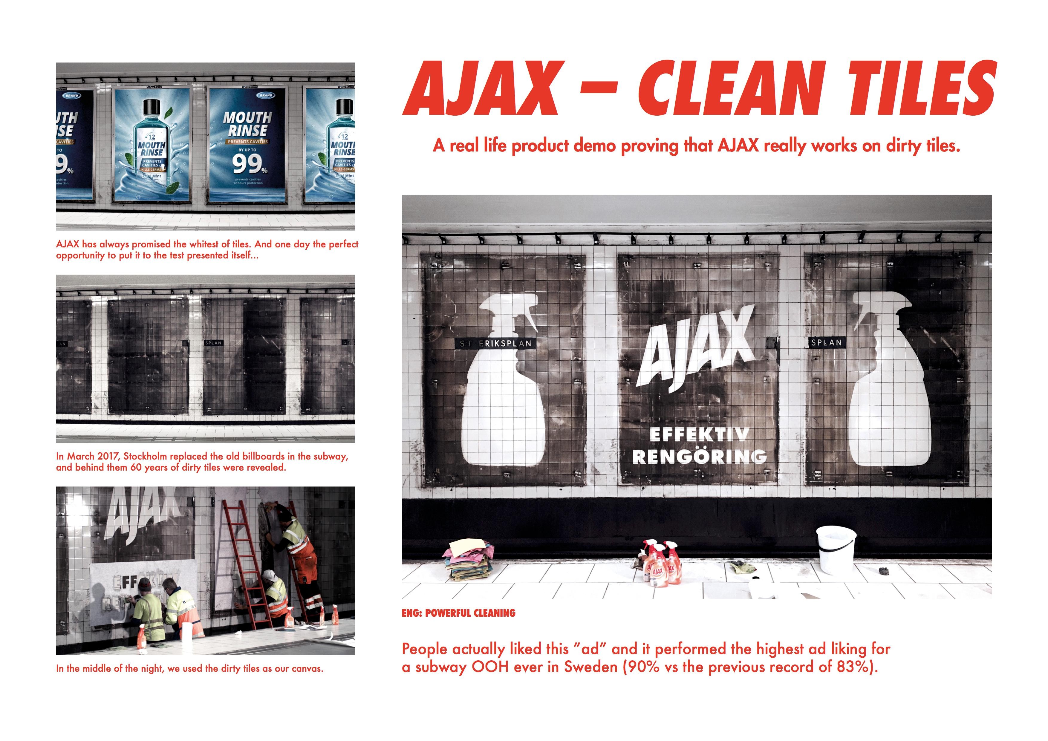 AJAX - Clean Tiles