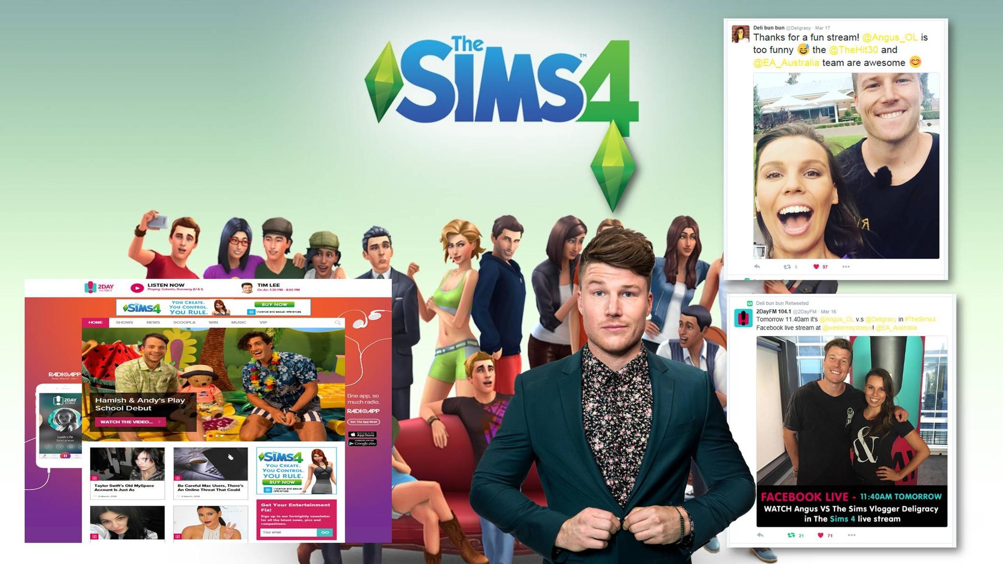The Sims. You Create. You Control. You Rule.