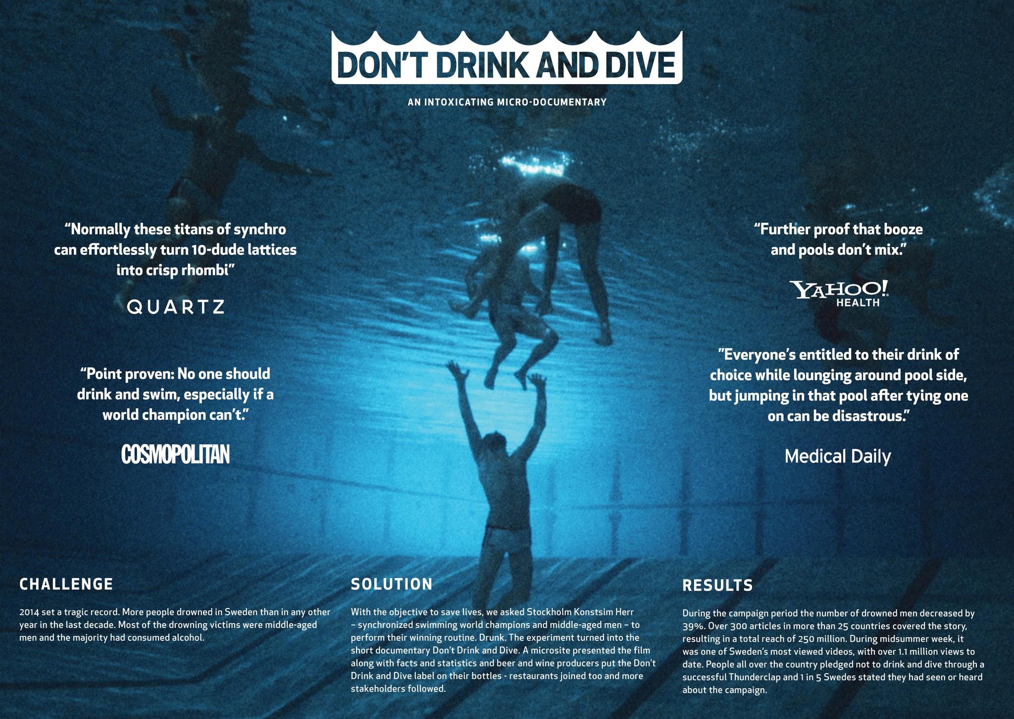Don't Drink and Dive