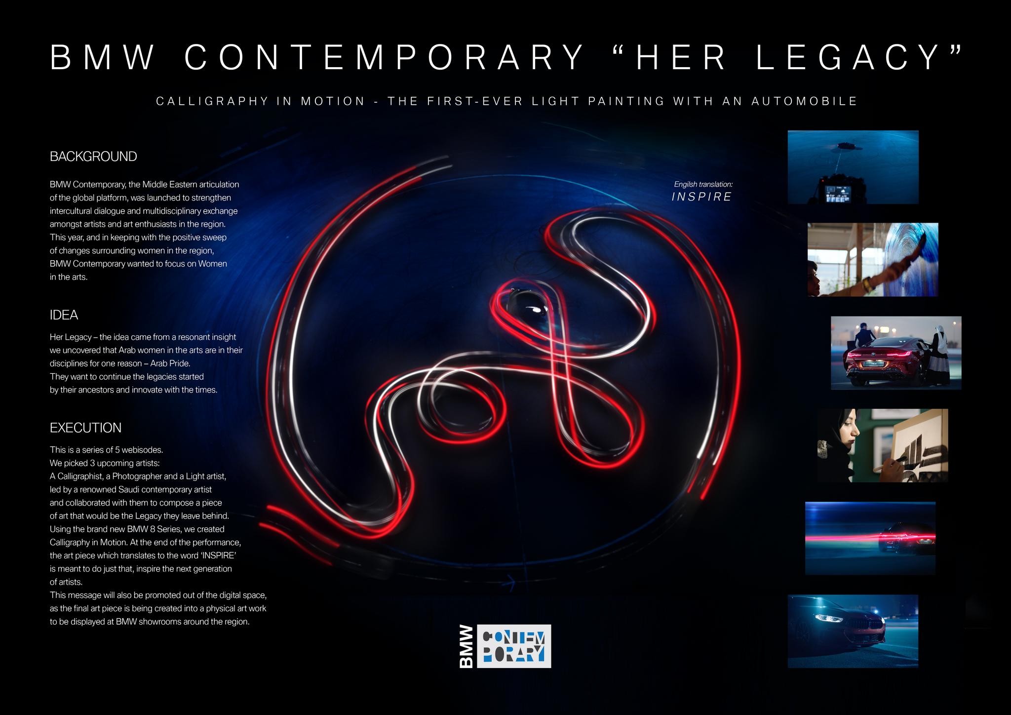 BMW Contemporary "Her Legacy"