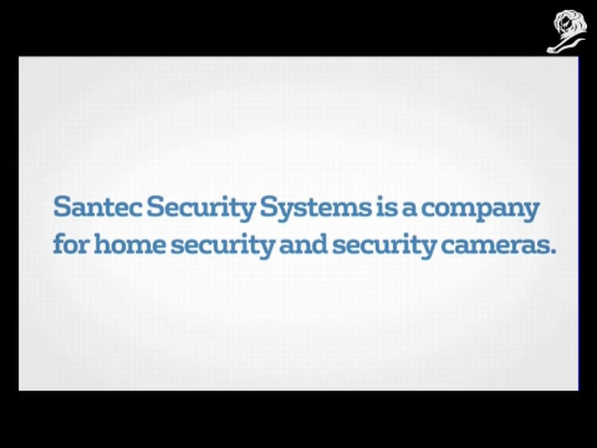 SANTEC VIDEO SECURITY