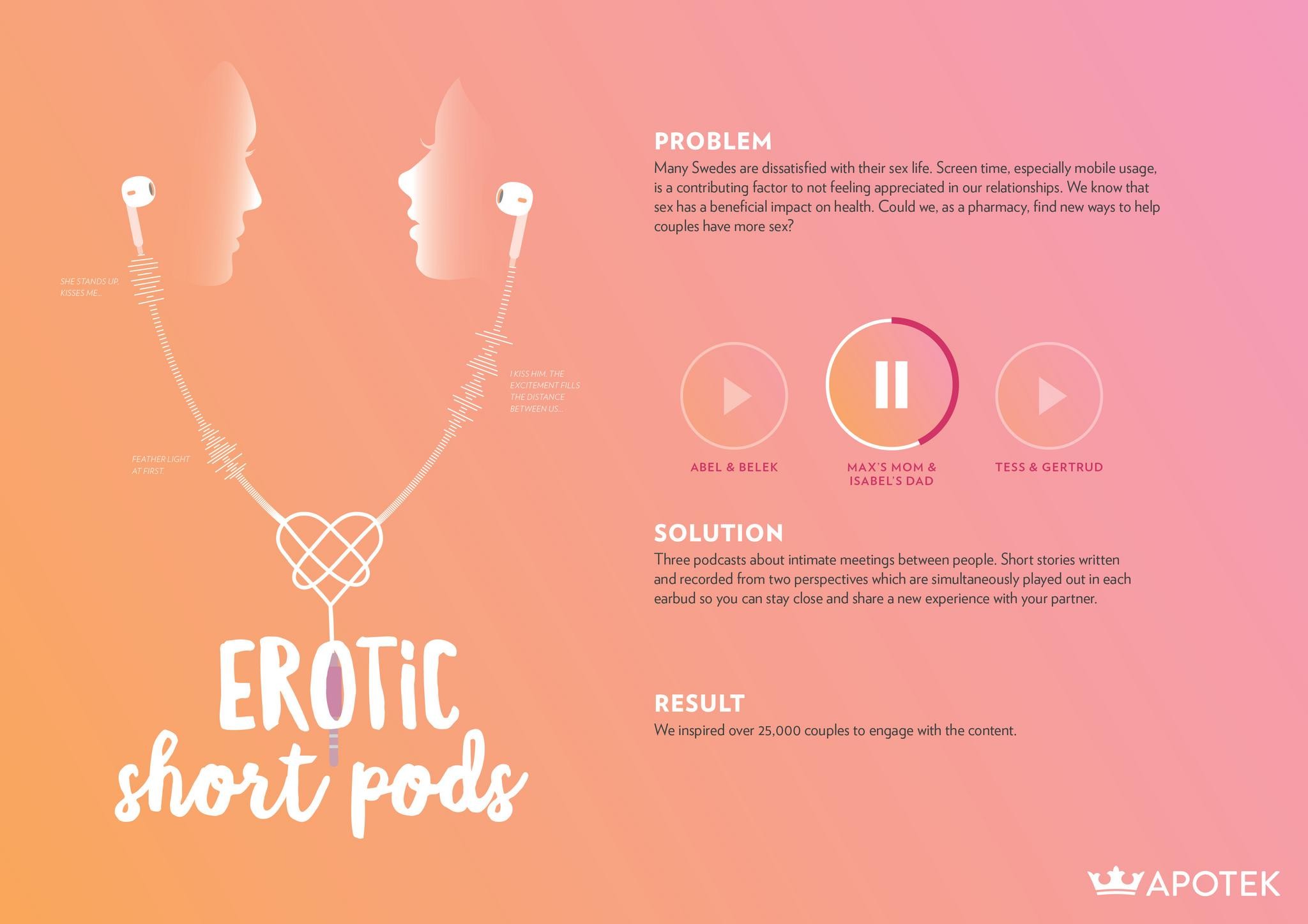 Erotic Short Pods | Campaign | THE WORK