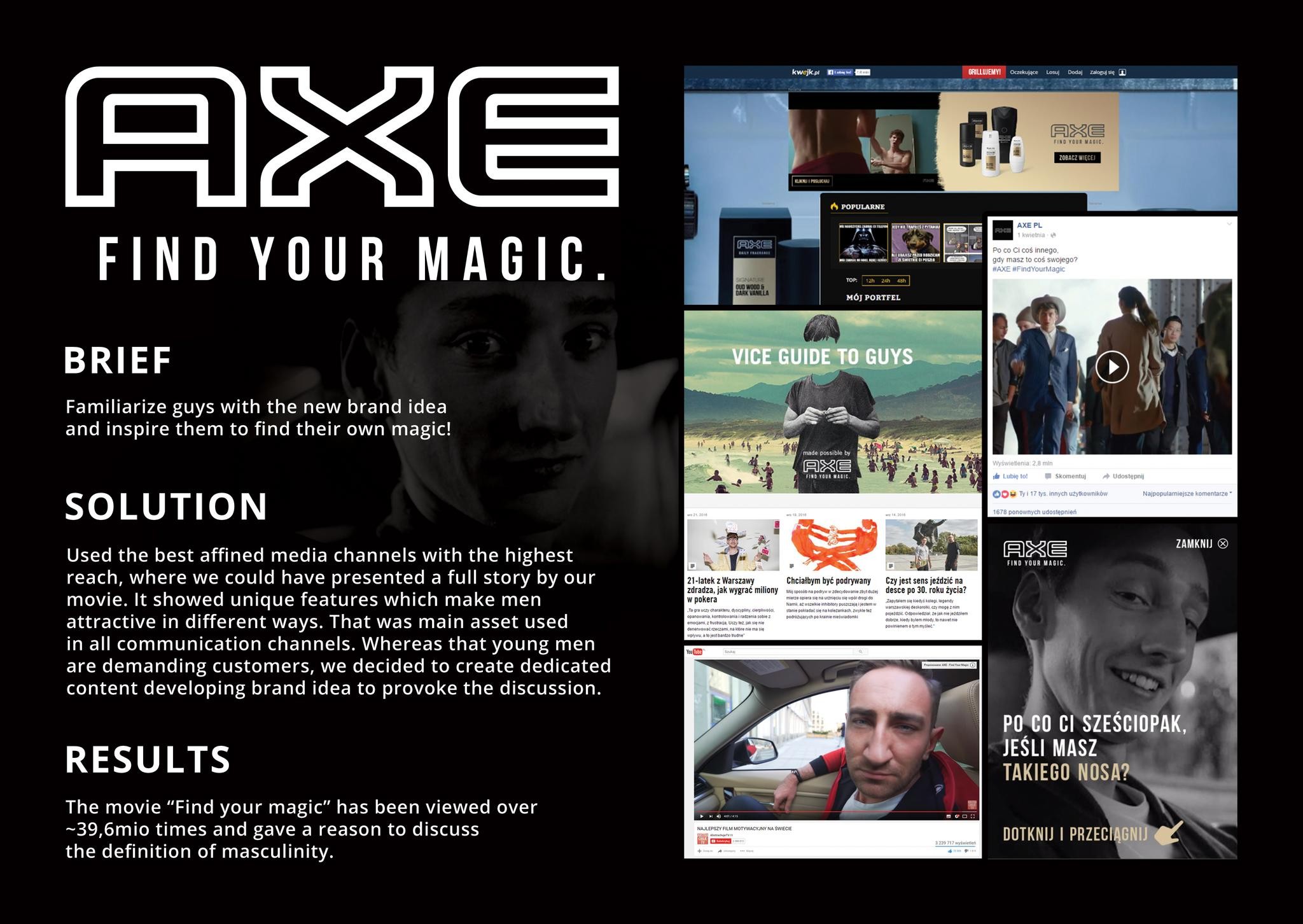 AXE "Find your magic"
