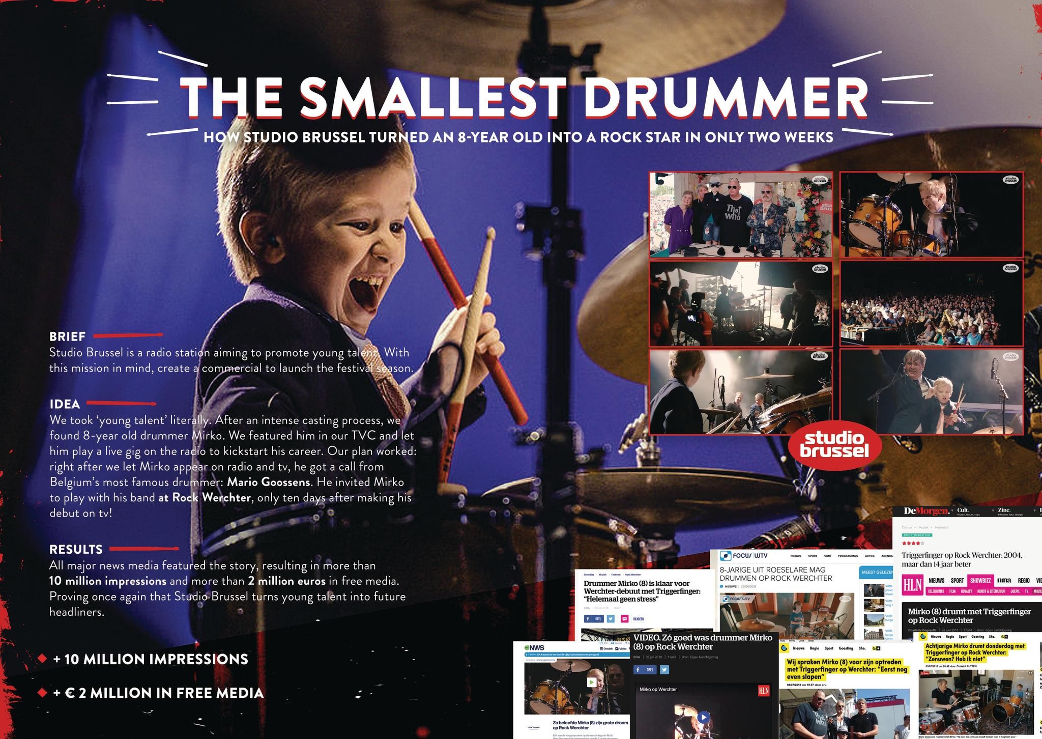 The Smallest Drummer