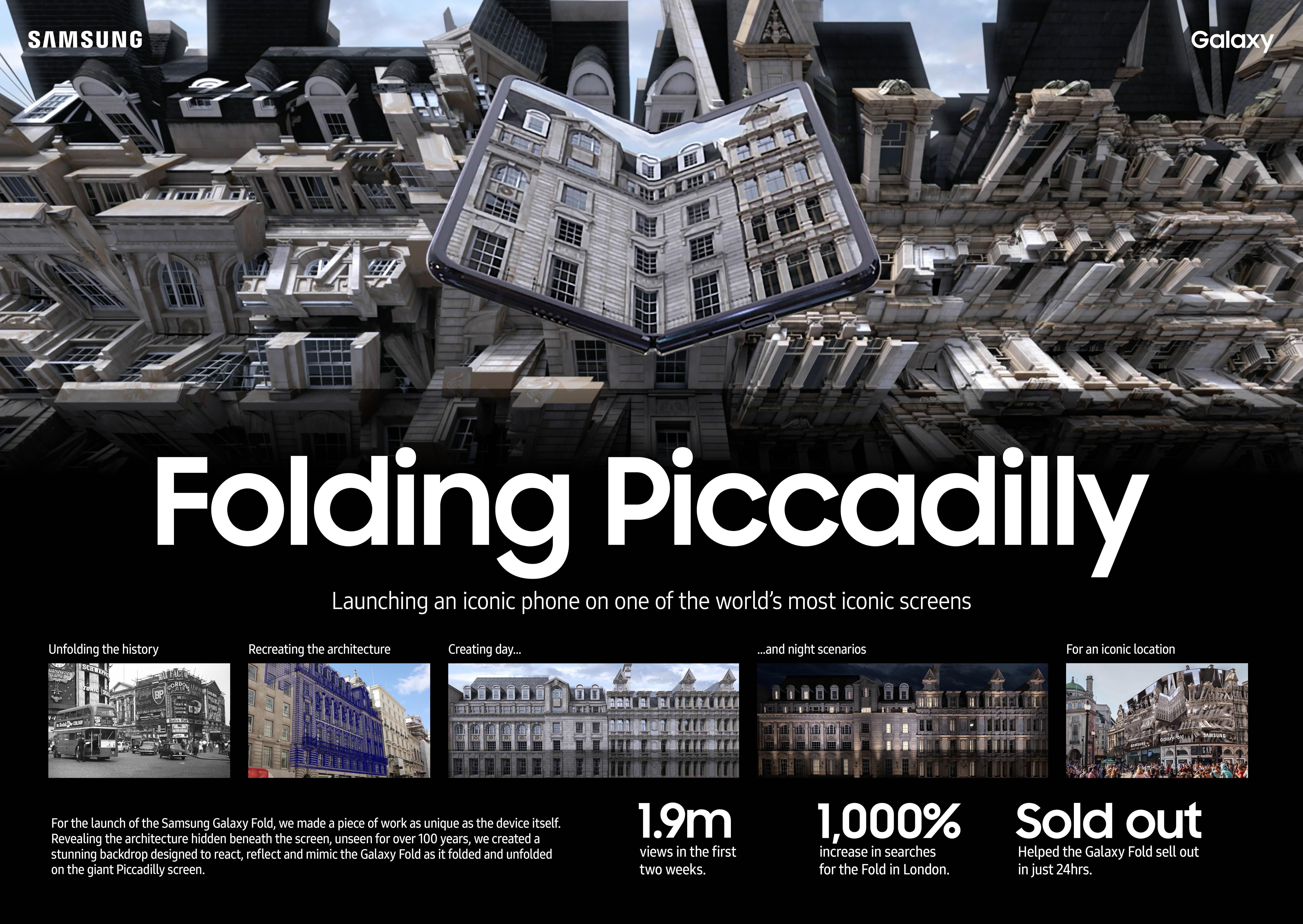 Samsung Galaxy Fold Piccadilly